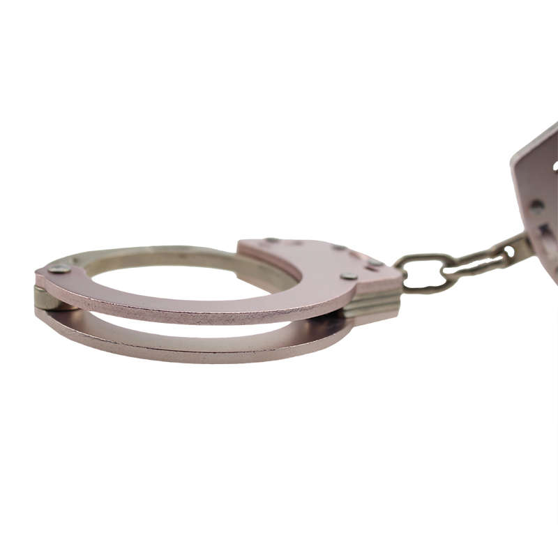 Nickel plated carbon steel handcuffs