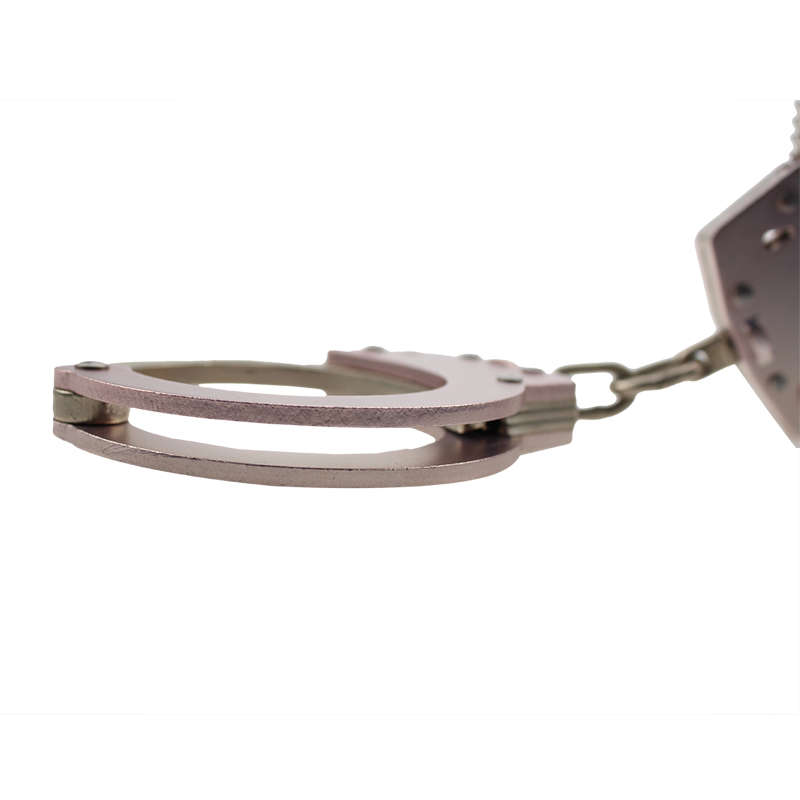 Nickel plated carbon steel handcuffs
