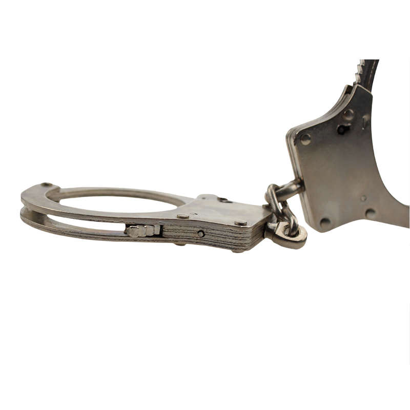 Nickel plated carbon steel handcuffs