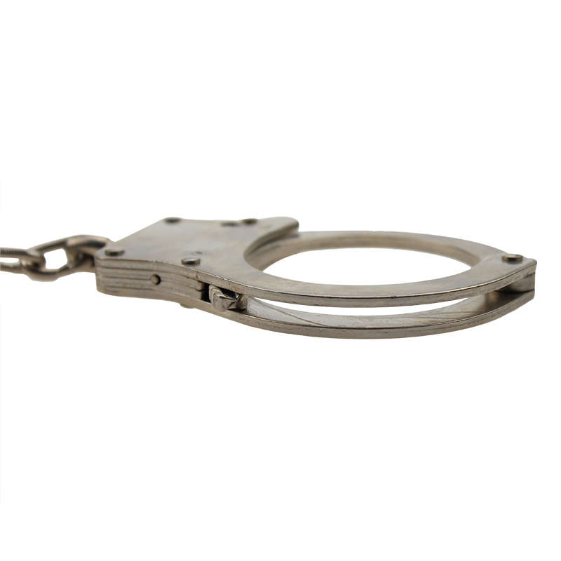 Nickel plated carbon steel handcuffs