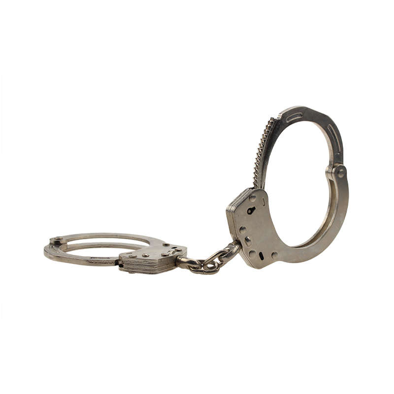 Nickel plated carbon steel handcuffs