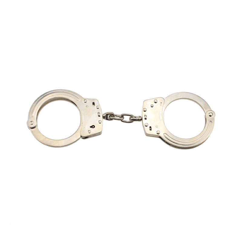 Nickel plated carbon steel handcuffs