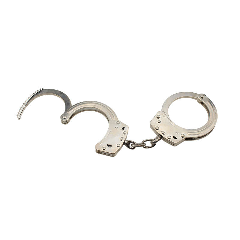 Nickel plated carbon steel handcuffs