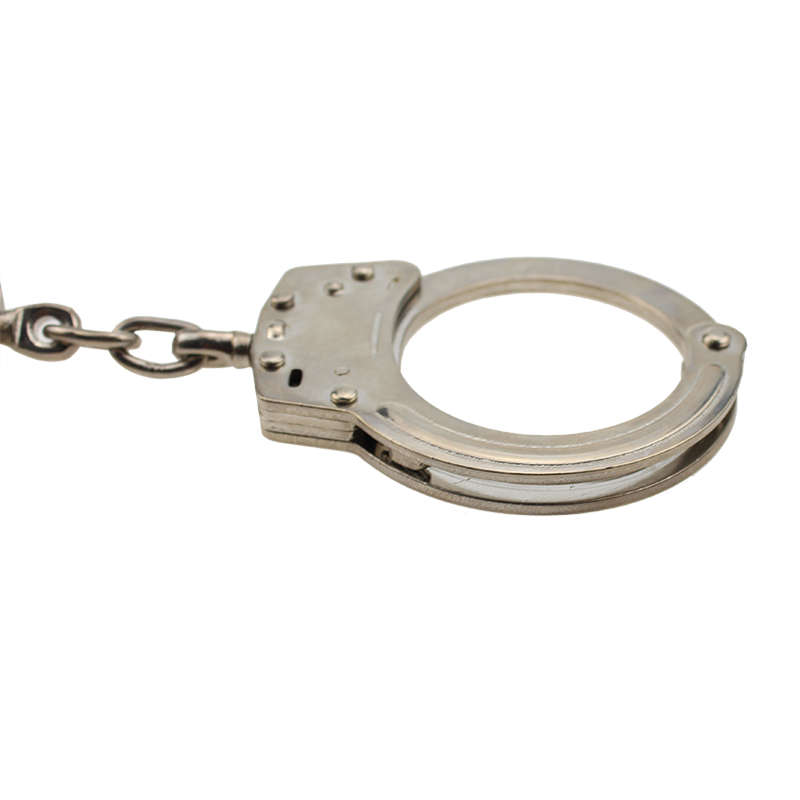 Nickel plated carbon steel handcuffs