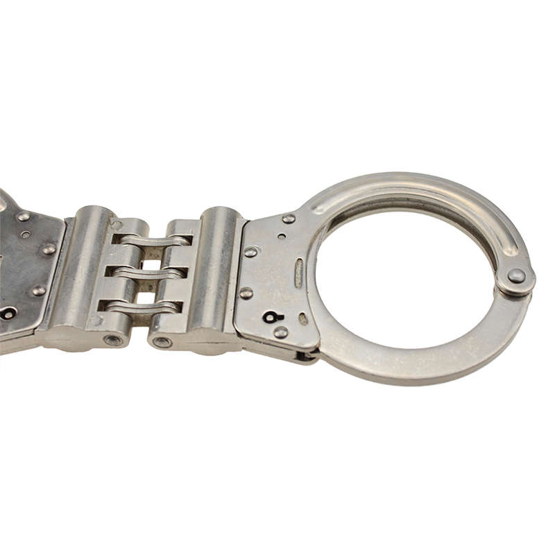 Nickel plated carbon steel handcuffs
