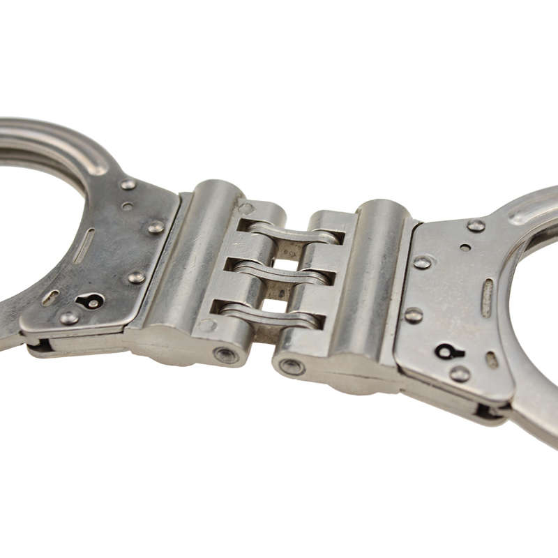 Nickel plated carbon steel handcuffs