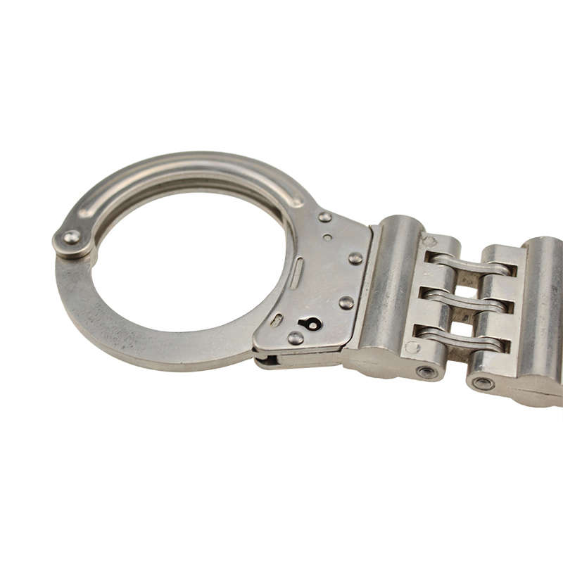 Nickel plated carbon steel handcuffs