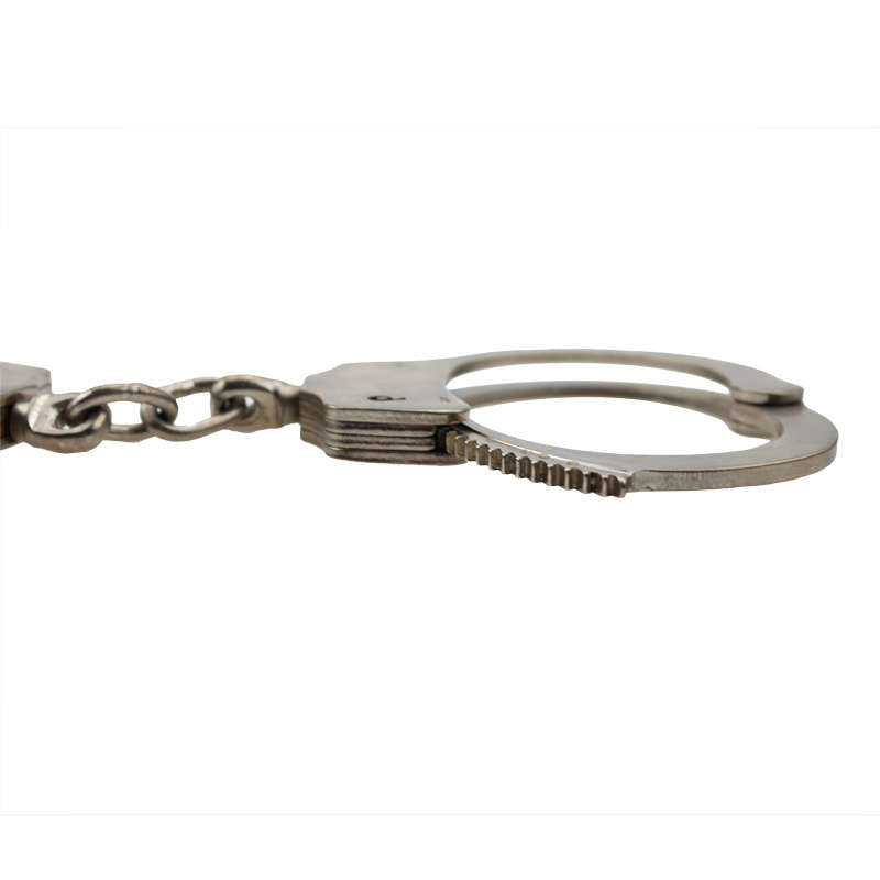 Nickel plated carbon steel handcuffs