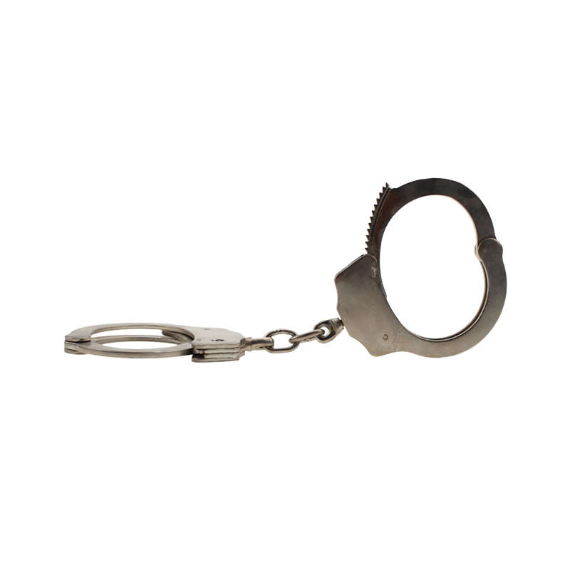 Nickel plated carbon steel handcuffs