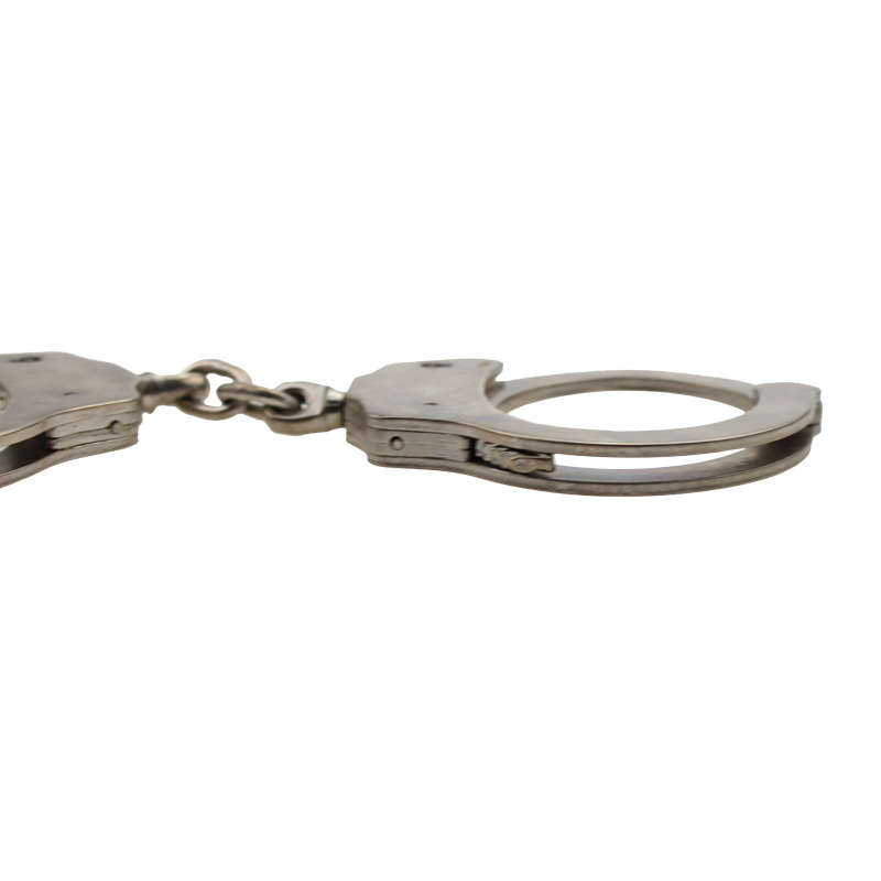 Nickel plated carbon steel handcuffs
