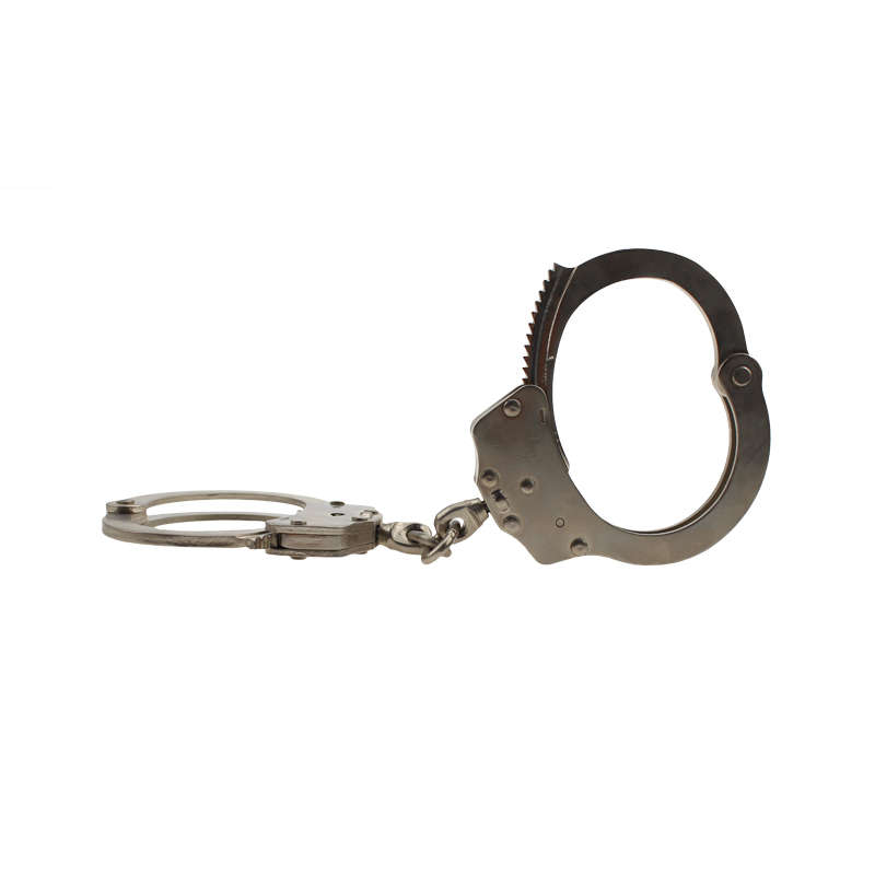 Nickel plated carbon steel handcuffs