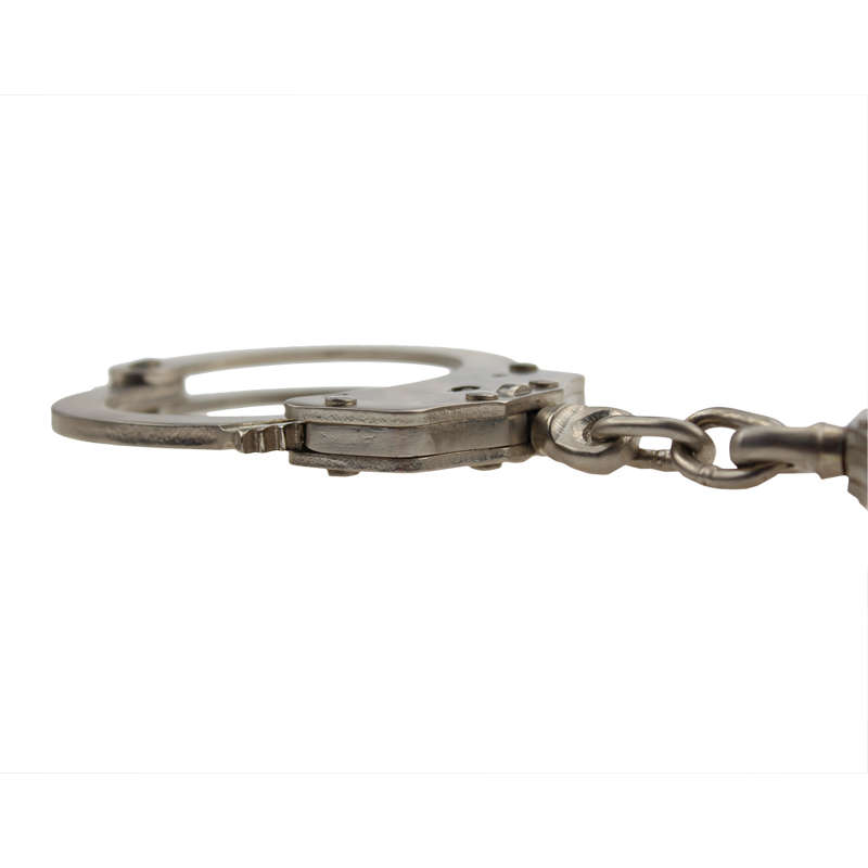 Nickel plated carbon steel handcuffs