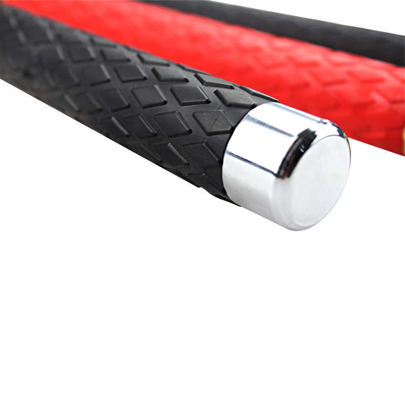 High-quality rubber handle steel expandable baton