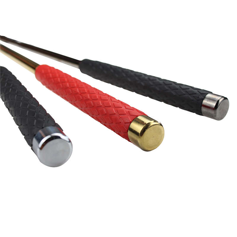 High-quality rubber handle steel expandable baton