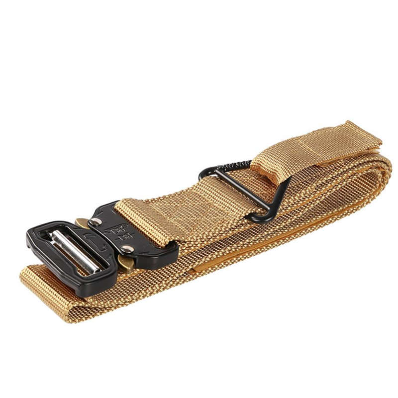 5cm Width New Design Webbing Belt OEM Tactical Belt Military Style with Alloy Buckles