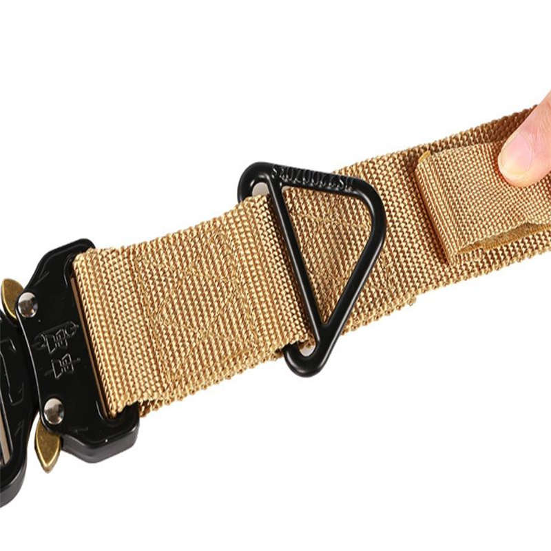 5cm Width New Design Webbing Belt OEM Tactical Belt Military Style with Alloy Buckles
