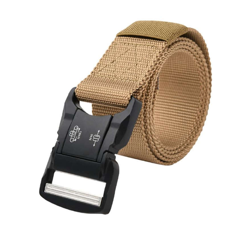 High quality zinc alloy buckle tactical police belt