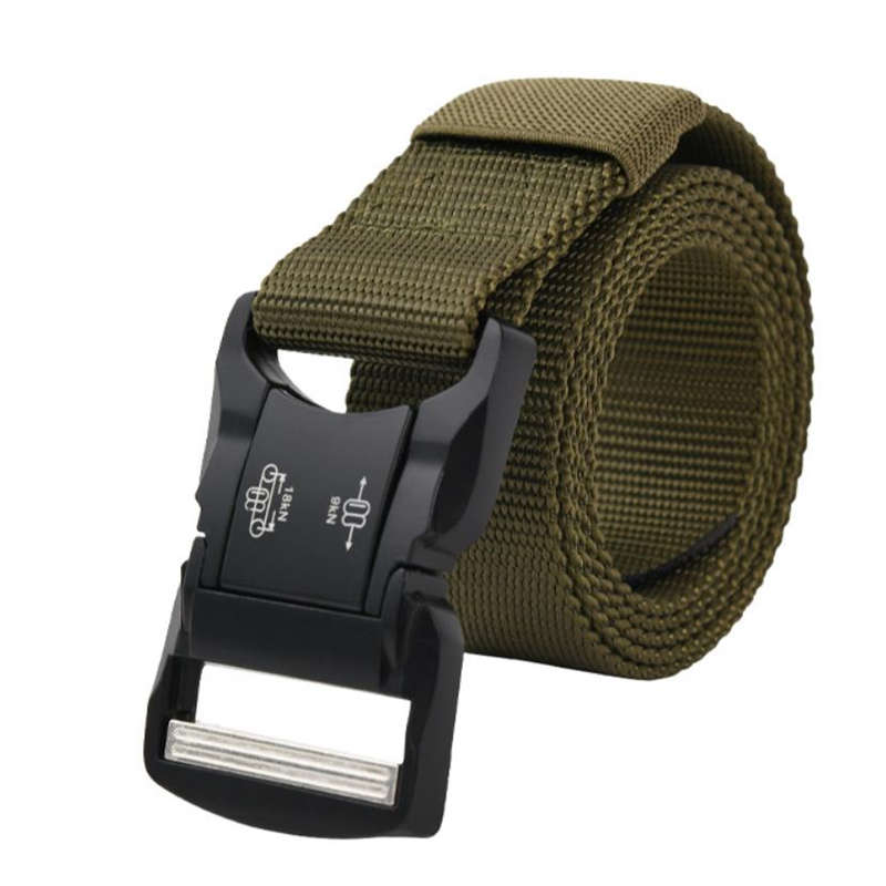 High quality zinc alloy buckle tactical police belt