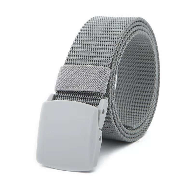 3.8cm wide nylon police tactical belt with plastic buckle