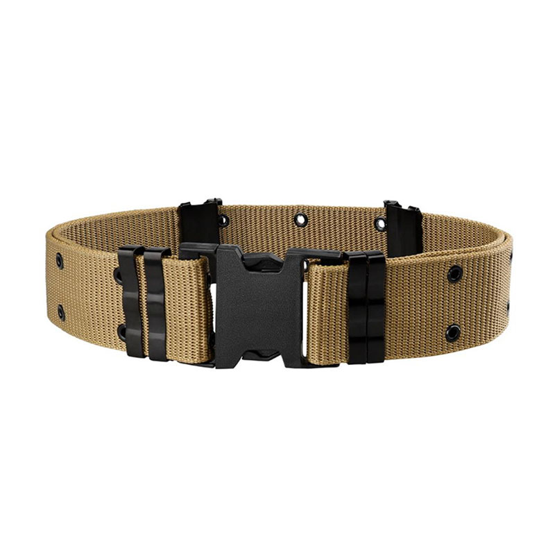 High quality military 6.5cm wide tactical belt outdoor combat PP material