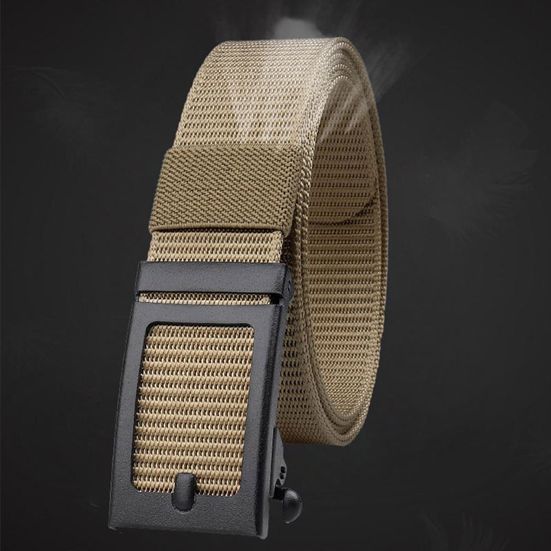 High quality military outdoor special training tactical belt iron buckle