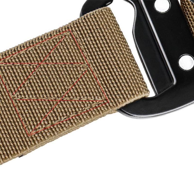 High Quality Police Tactical Belt High Elasticity Zinc Alloy Buckle Military Belt