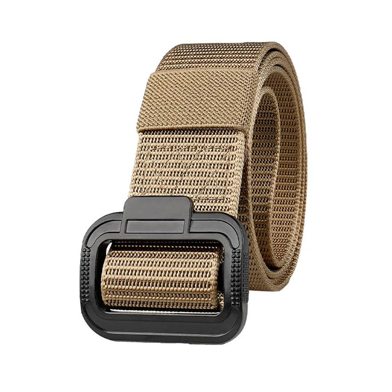 Professional police nylon tactical belt, plastic buckle military combat belt