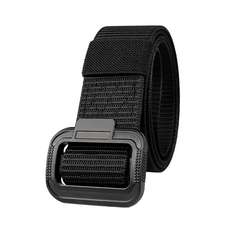 Professional police nylon tactical belt, plastic buckle military combat belt