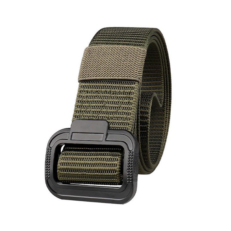 Professional police nylon tactical belt, plastic buckle military combat belt