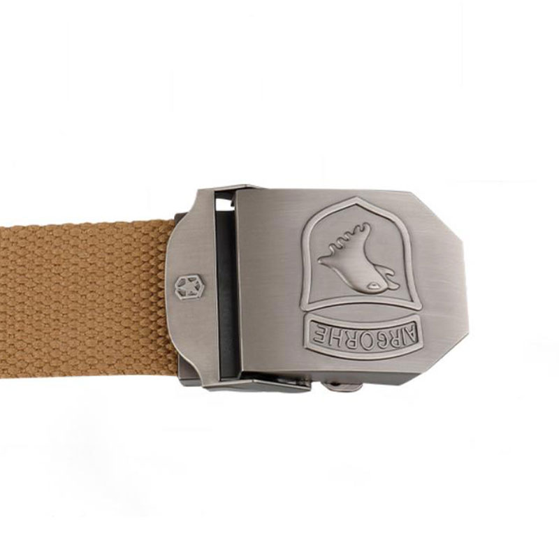 New zinc alloy police tactical belt, non-slip wear-resistant military belt