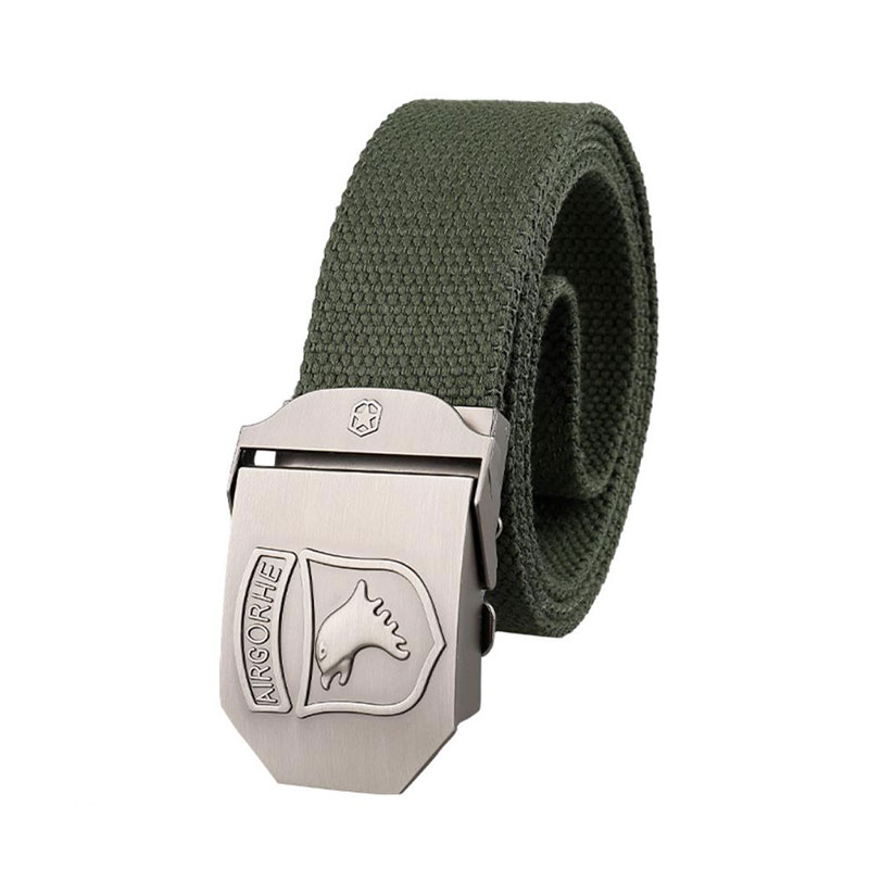 New zinc alloy police tactical belt, non-slip wear-resistant military belt