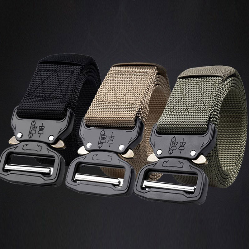 Cobra Quick Release Police Tactical Belt Zinc Alloy Buckle Military Belt