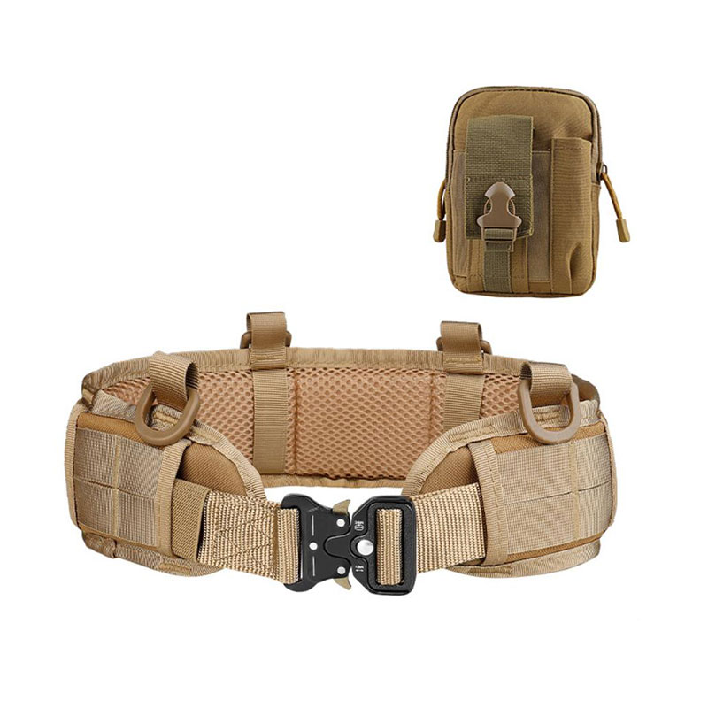 High quality multifunctional Cobra police tactical belt zinc alloy quick release magnetic buckle