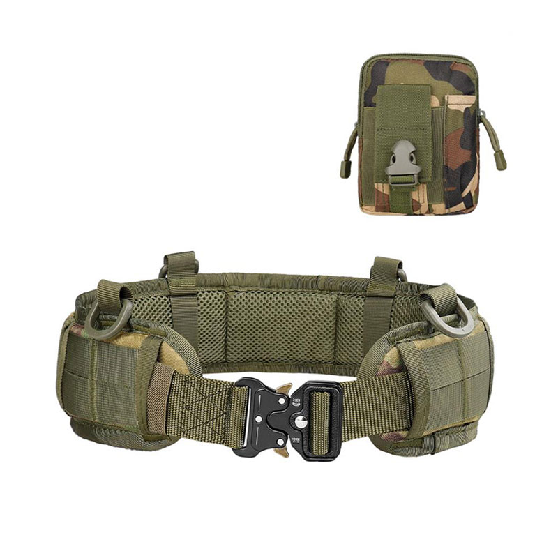 High quality multifunctional Cobra police tactical belt zinc alloy quick release magnetic buckle
