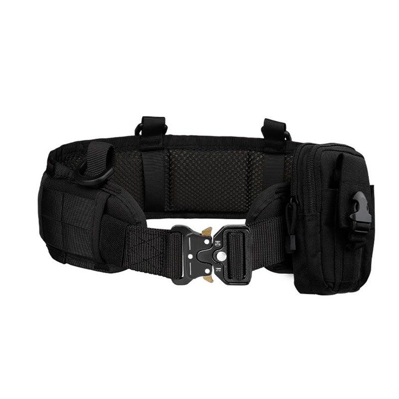 High quality multifunctional Cobra police tactical belt zinc alloy quick release magnetic buckle