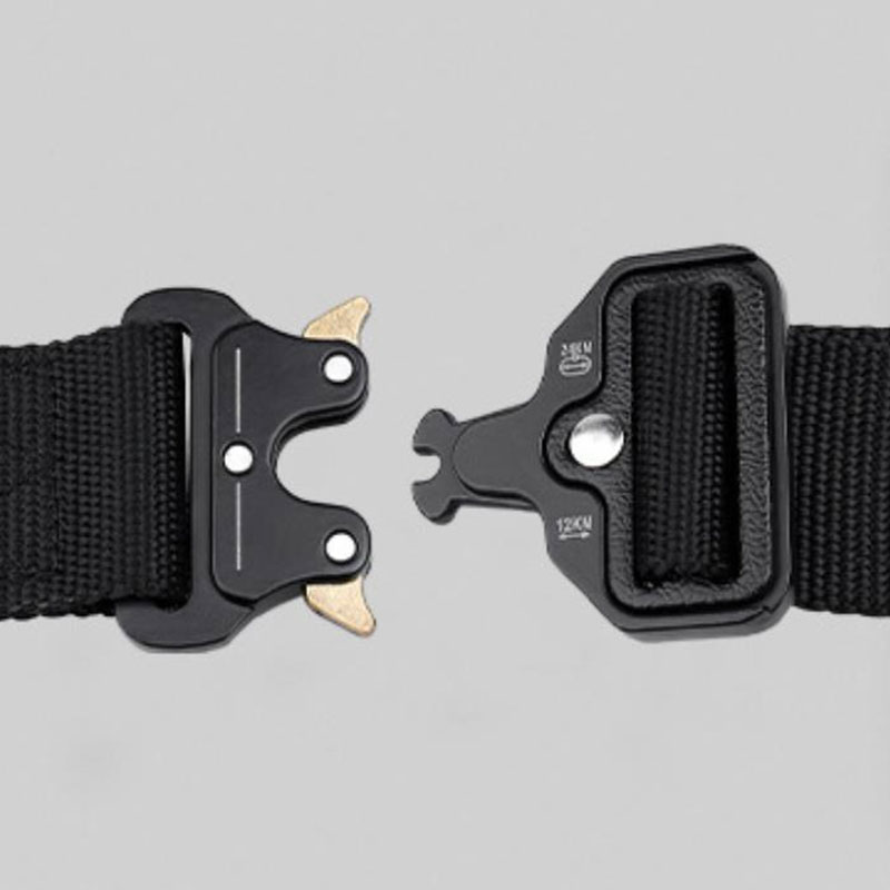 High quality multifunctional Cobra police tactical belt zinc alloy quick release magnetic buckle