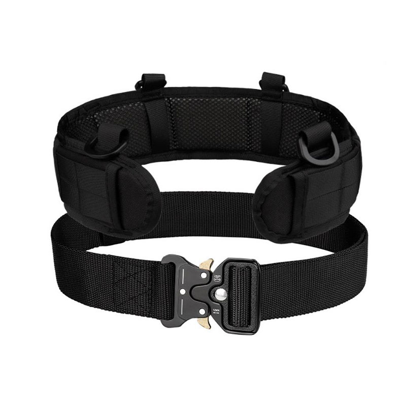 High quality multifunctional Cobra police tactical belt zinc alloy quick release magnetic buckle