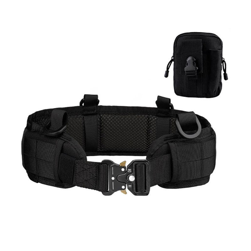 High quality multifunctional Cobra police tactical belt zinc alloy quick release magnetic buckle