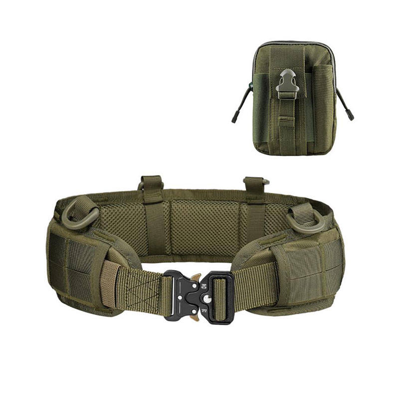 High quality multifunctional Cobra police tactical belt zinc alloy quick release magnetic buckle