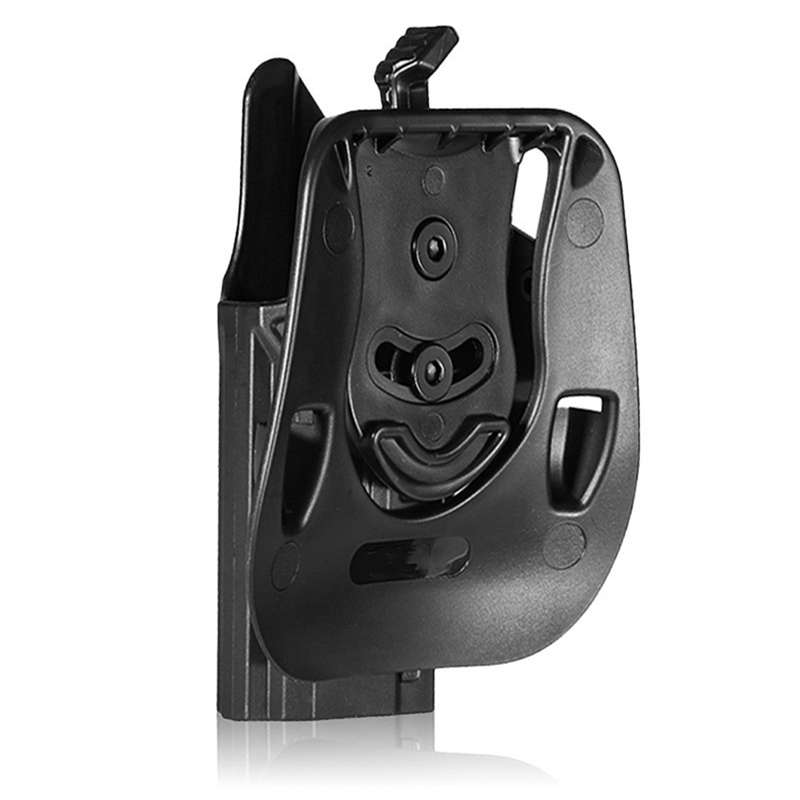 Super strength plastic steel G19 2332 19X 44 45 gen 12345 black gun holster