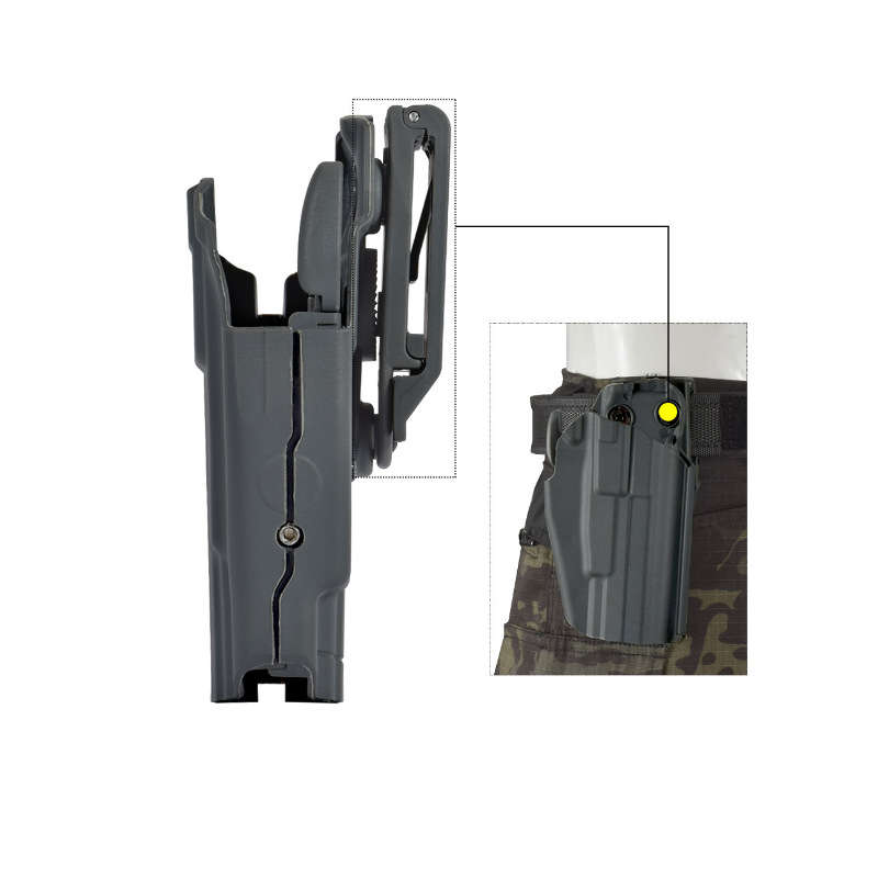 New black velvet anti-scratch quick-draw holster