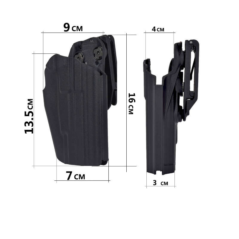 New black velvet anti-scratch quick-draw holster
