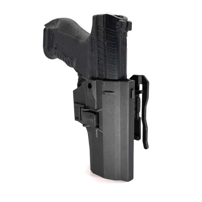 Plastic steel P99 quick release gun holster is suitable for belt