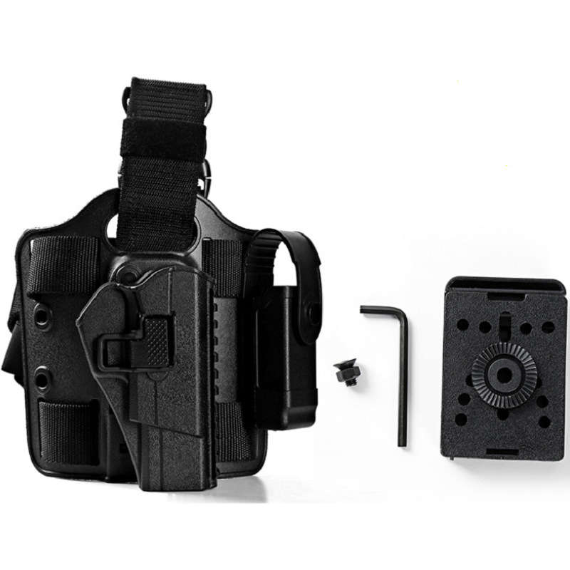 Plastic steel 92,92G gun quick release gun holster is suitable for belt
