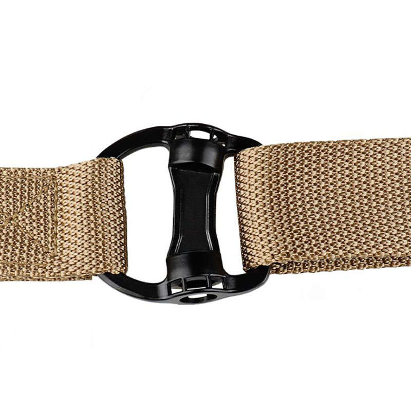 Military ms4 tactical gun sling multi-functional single-point or double-point Nylon belt butterfly ring with base
