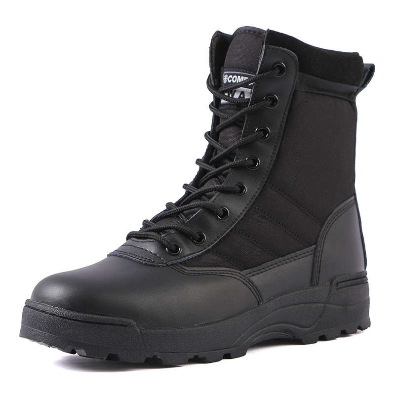 Men’s Tactical Boots Lightweight Combat Boots Military Work Boots black Boots