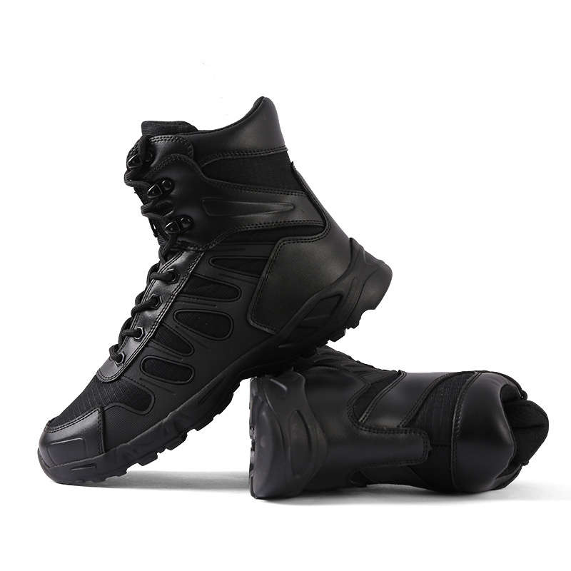 Men's Waterproof Hiking Boots Lightweight Work Boots Military Tactical Boots Durable Combat Boots
