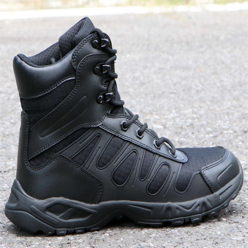 Men's Waterproof Hiking Boots Lightweight Work Boots Military Tactical Boots Durable Combat Boots