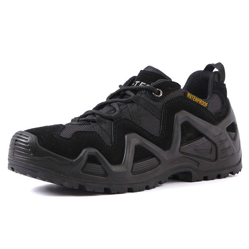 Comfortable Breathable Men's Tactical Black Army Boots