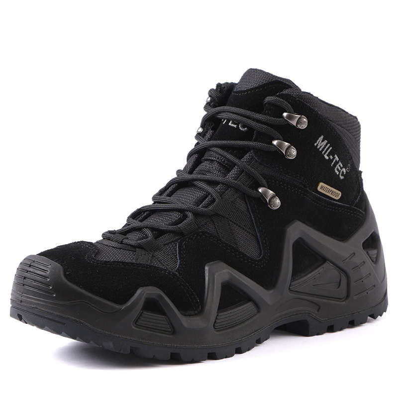 Comfortable Breathable Men's Tactical Black Army Boots